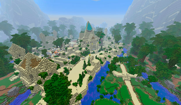 World of Warcraft entero en Minecraft