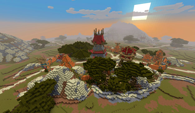 World of Warcraft entero en Minecraft