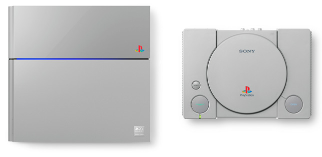 Sony lanza una PS4 gris en homenaje a la PS1