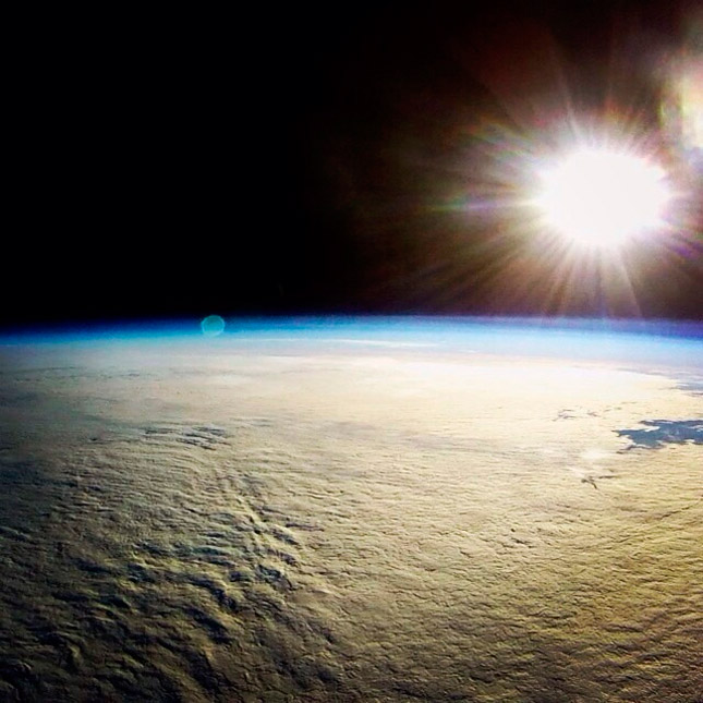 La Tierra desde 30.000 metros de altitud
