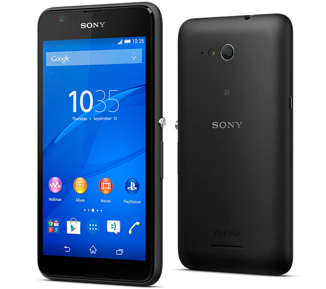 Sony presenta el Xperia E4g, una variante del Xperia E4 con soporte 4G