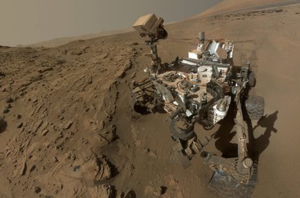 Curiosity encuentra por primera vez nitrógeno en las rocas de Marte
