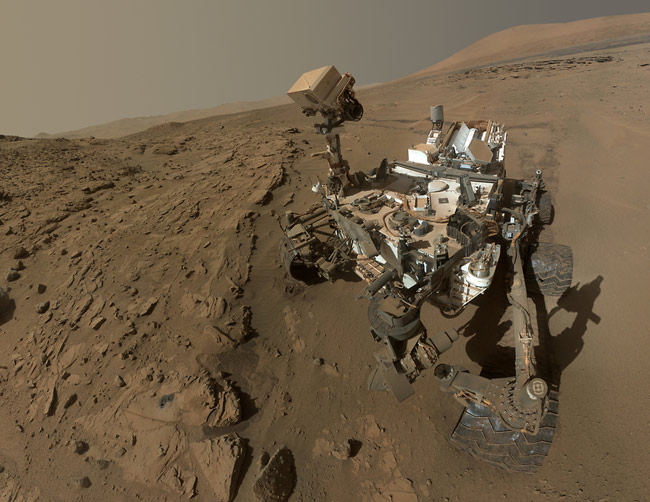 Curiosity encuentra por primera vez nitrógeno en las rocas de Marte