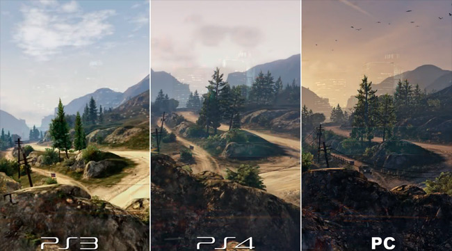 Comparativa gráfica de GTA V en PC, PS4 y PS3