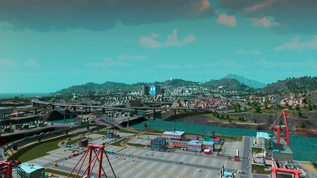 Recrean la ciudad de Los Santos en el videojuego Cities: Skylines