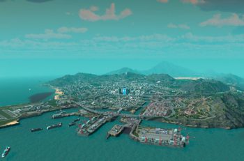 Recrean la ciudad de Los Santos en el videojuego Cities: Skylines