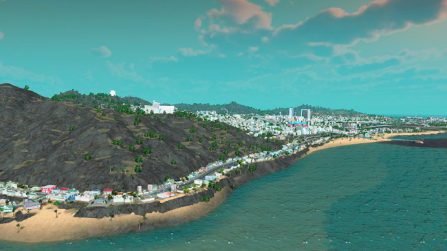 Recrean la ciudad de Los Santos en el videojuego Cities: Skylines