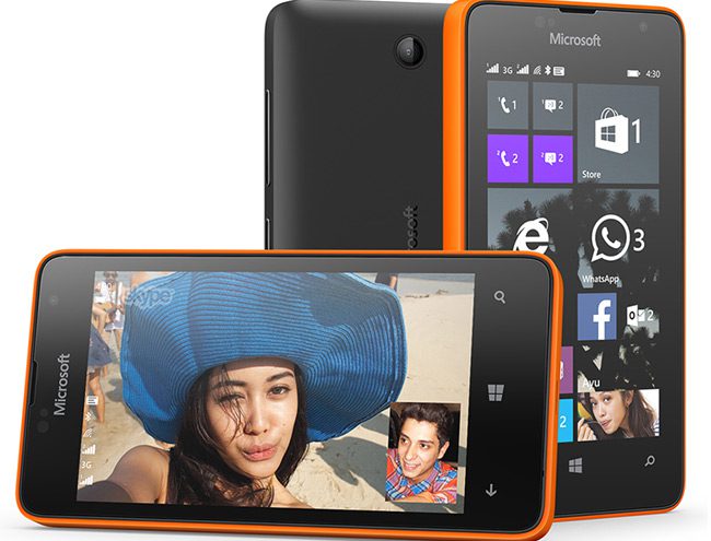 Microsoft presenta el Lumia 430 Dual SIM: sólo cuesta 65 euros