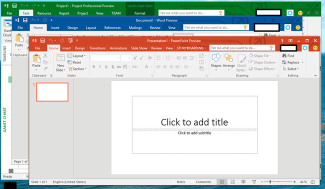 Microsoft presenta la preview de Office 2016 para Windows