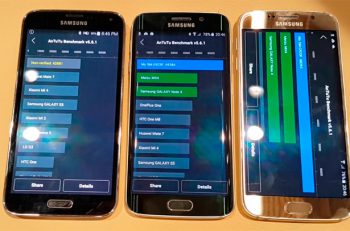 El Samsung Galaxy S6 destruye al HTC One M9 en los primeros benchmarks