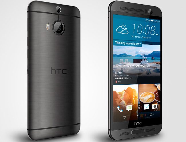 Nuevo HTC One M9+ con pantalla Quad HD de 5,2''