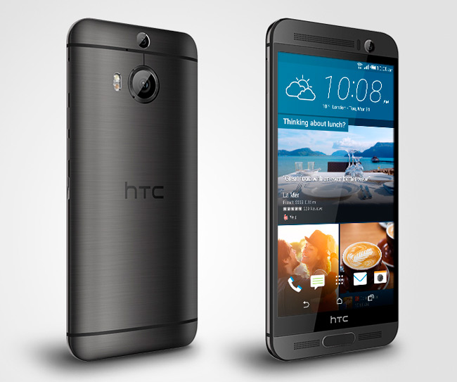 Nuevo HTC One M9+ con pantalla Quad HD de 5,2''