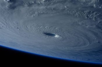 Increíbles imágenes del tifón Maysak visto desde el espacio