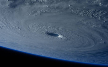 Increíbles imágenes del tifón Maysak visto desde el espacio