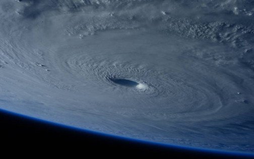 Increíbles imágenes del tifón Maysak visto desde el espacio