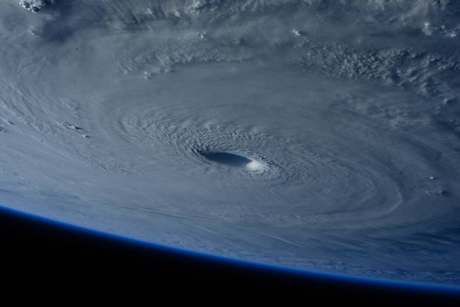 Increíbles imágenes del tifón Maysak visto desde el espacio