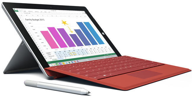 Microsoft presenta el nuevo Surface 3