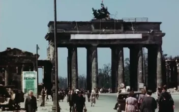 Berlín en julio de 1945 (vídeo en color y 1080p)