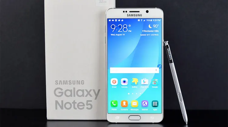 Así es el nuevo Samsung Galaxy Note 5