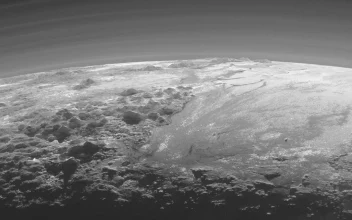 El majestuoso y gélido aspecto de la superficie de Plutón