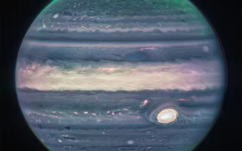 Júpiter fotografiado por el telescopio espacial James Webb