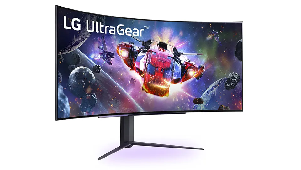 LG presenta un monitor curvo OLED con una tasa de refresco de 240 Hz