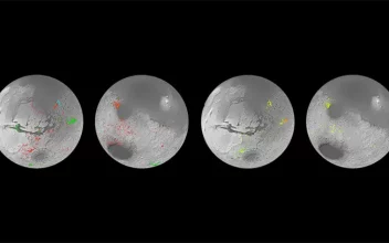 Este mapa de Marte muestra dónde estuvo cubierto de agua en el pasado