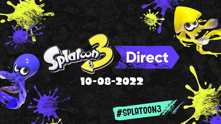 Nintendo Direct sorpresa centrado en Splatoon 3 este miércoles 10 de agosto