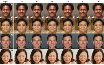 Disney crea un programa que permite rejuvenecer o envejecer rostros humanos