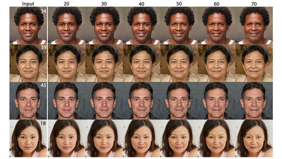 Disney crea un programa que permite rejuvenecer o envejecer rostros humanos