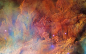 La Nebulosa de la Laguna fotografiada por el telescopio espacial Hubble