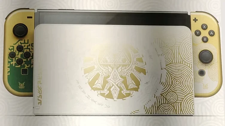 Filtrada la supuesta Switch OLED edición especial Zelda: Tears of the Kingdom