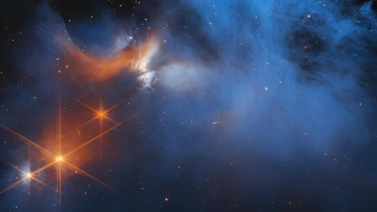 El Telescopio Espacial James Webb encuentra las moléculas de hielo más frías del espacio