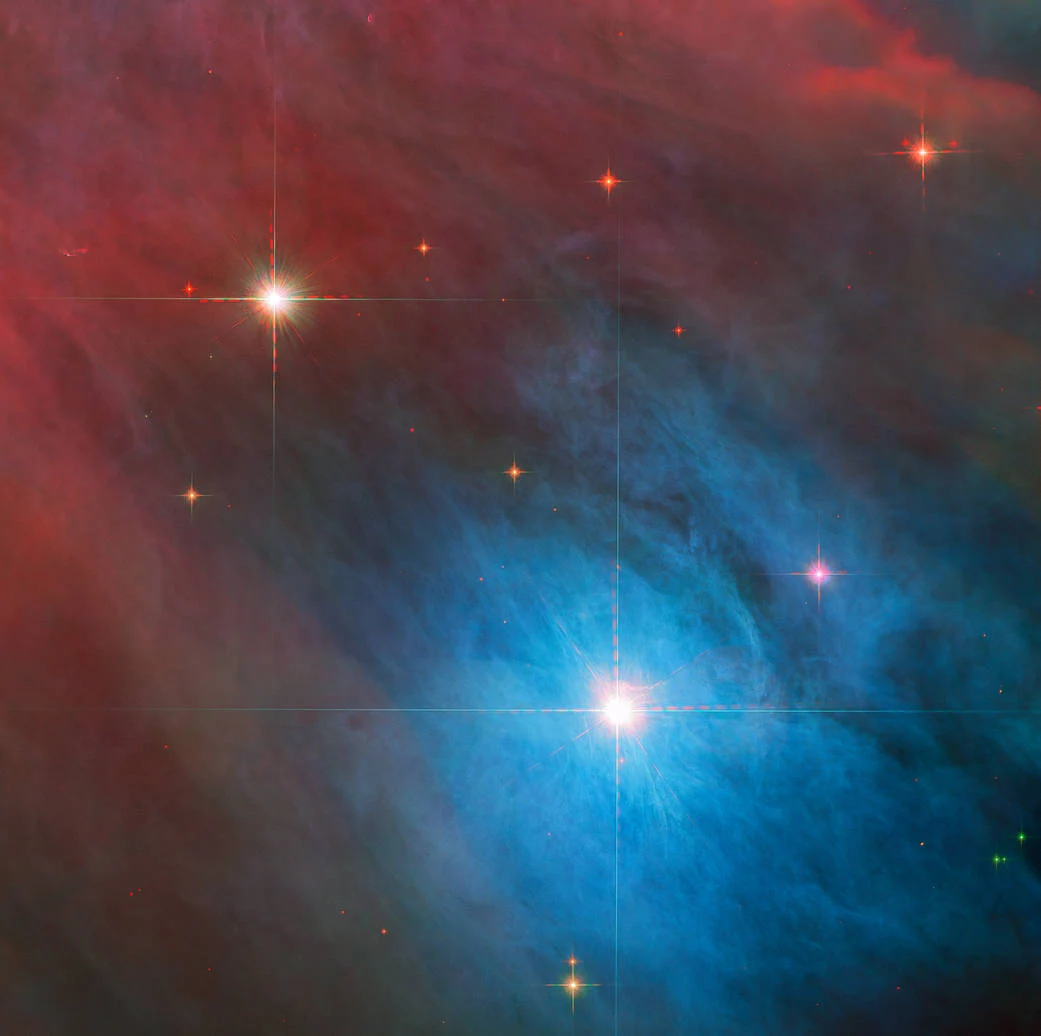 Estrellas variables en la Nebulosa de Orión