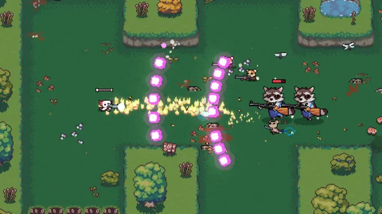 AK-xolotl, un roguelite con elementos de bullet hell inspirado por Enter the Gungeon