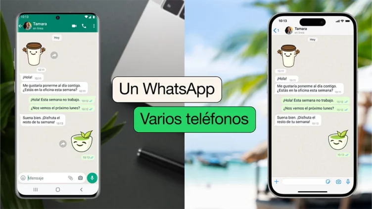 WhatsApp permite utilizar la misma cuenta en varios teléfonos móviles