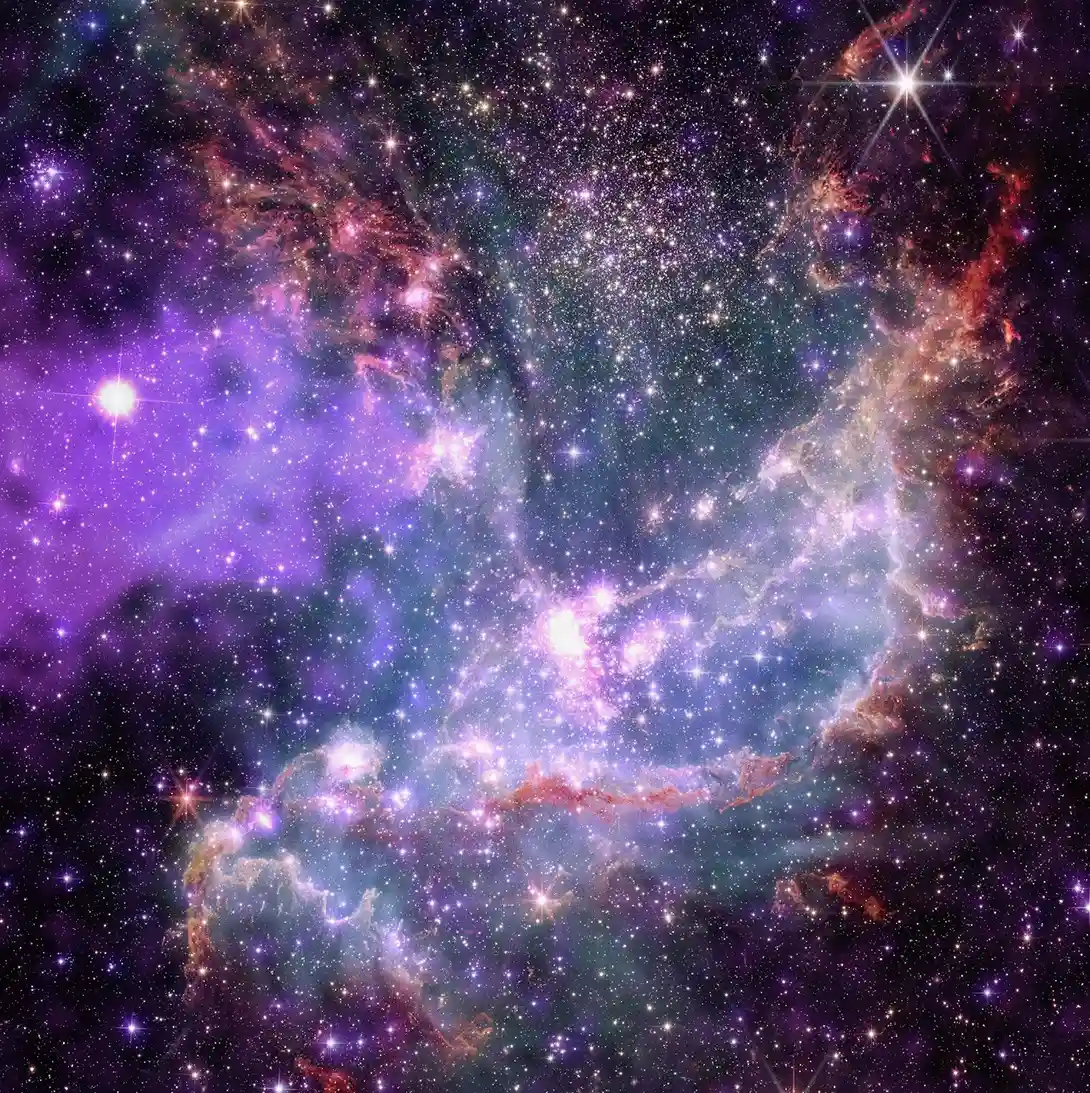 El cúmulo estelar NGC 346