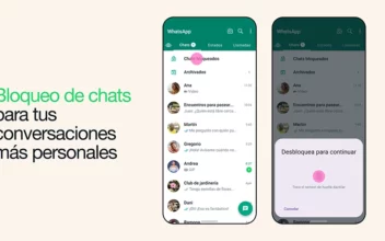 Protege tus chats en WhatsApp de miradas indiscretas