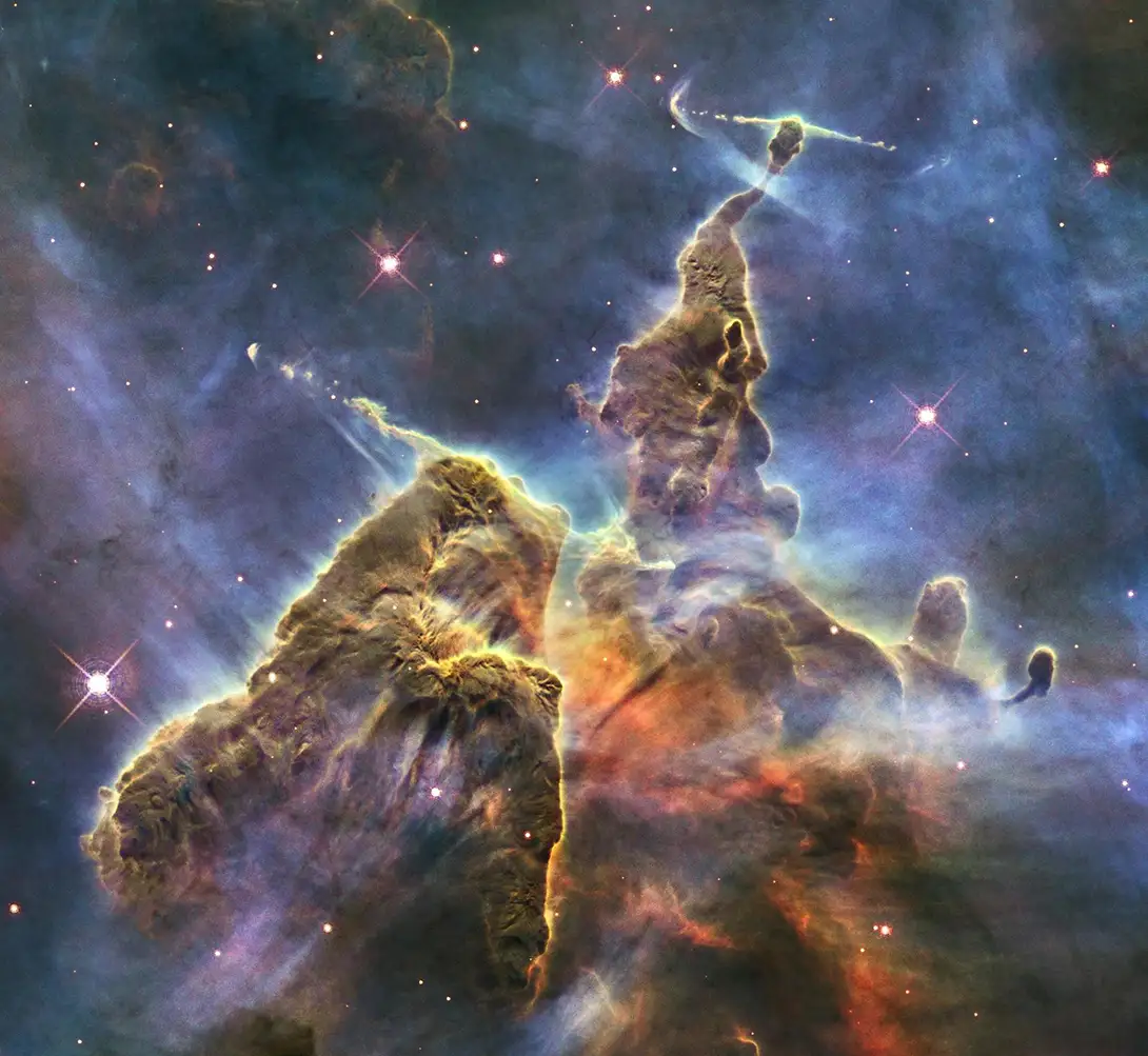 La Montaña Mística de la Nebulosa de la Quilla