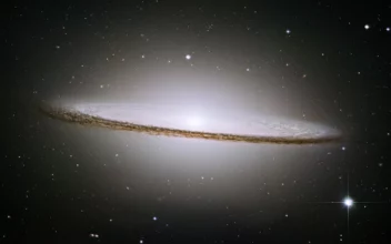 La galaxia del Sombrero vista por el telescopio espacial Hubble