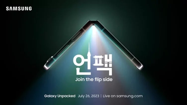 El Samsung Galaxy Z Fold 5 y Z Flip 5 se presentan el 26 de julio