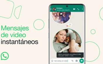 WhatsApp añade mensajes de vídeo instantáneos