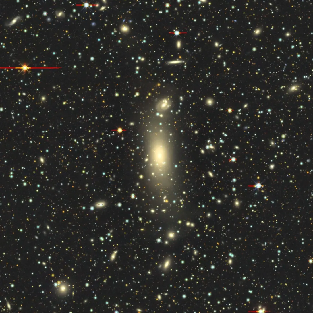 ESO 383-76, la galaxia más grande conocida