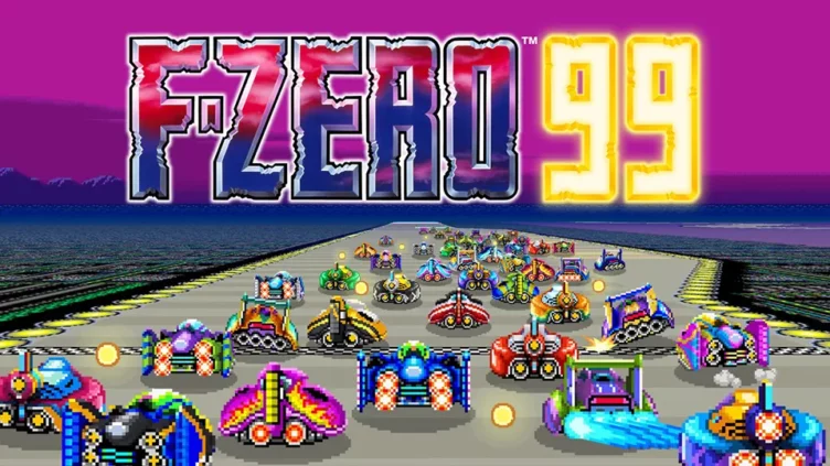 F-Zero 99 permite competir en carreras con hasta 99 jugadores