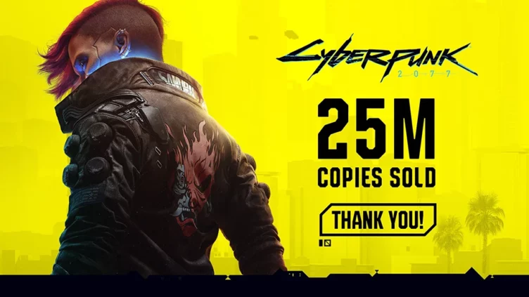 Cyberpunk 2077 supera los 25 millones de copias vendidas