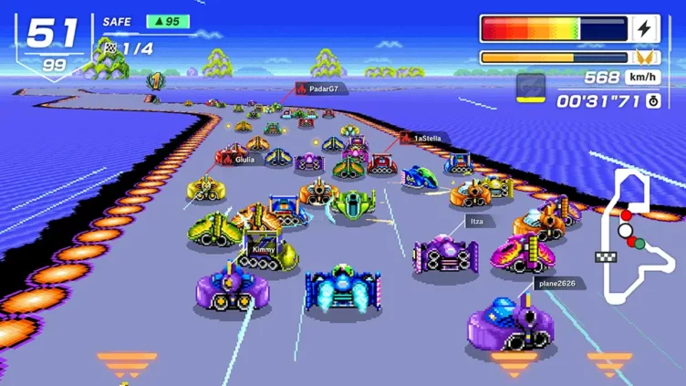 F-Zero 99 recibe mañana tres nuevos circuitos y la Copa Rey