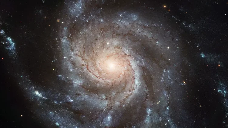 La gigantesca galaxia espiral del Molinete