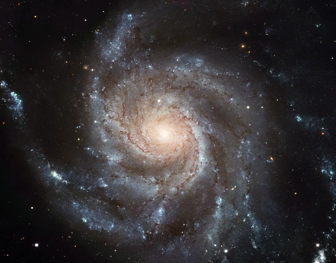 La gigantesca galaxia espiral del Molinete