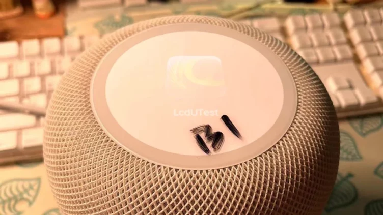 Se han filtrado fotografías de un HomePod que incluye una pantalla LCD