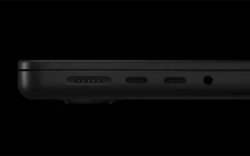 El MacBook Pro con el chip M3 sólo tiene dos puertos Thunderbolt 3